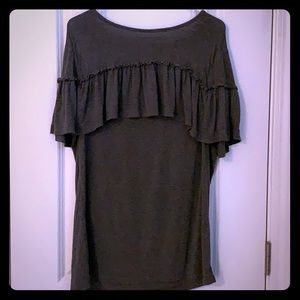 Beautiful grey nursing/breastfeeding top